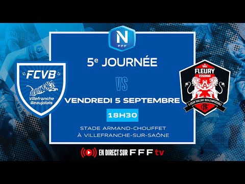 J5 I FC Villefranche B. vs FC Fleury 91 en replay (0-3) I National FFF 2025-2026