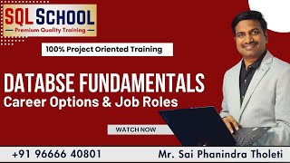 SQL Database, Microsoft SQL & Career Option I #sqlschool #sqlserver #databases #mssql #job
