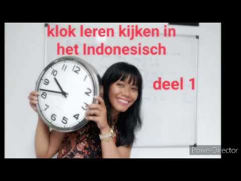 Indonesisch leren: klok kijken in het Indonesisch