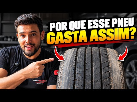 Pneu gastando nas duas bordas? Nem sempre é falta de calibragem! E muito mais...