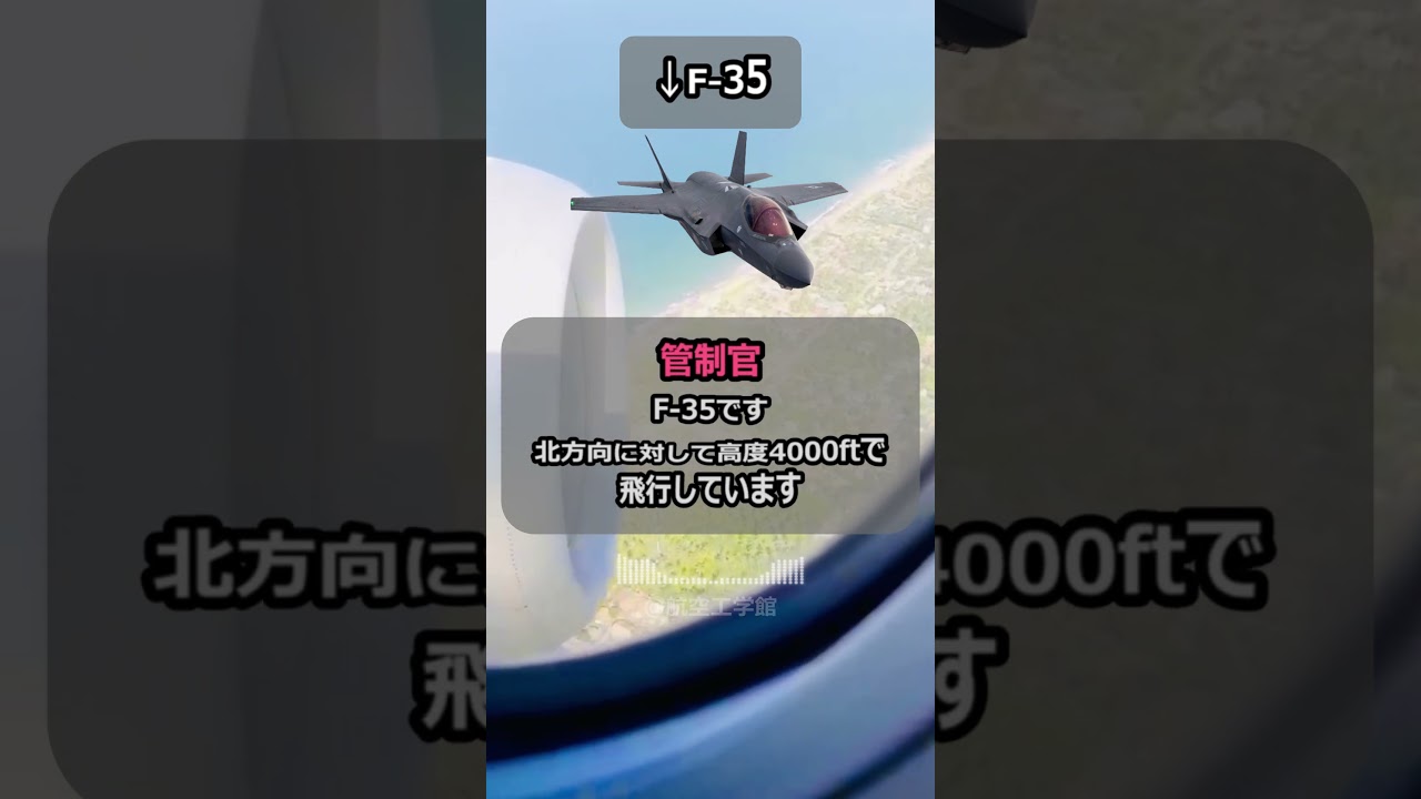 【6機の戦闘機とこんにちは】普通に操縦していたら戦闘機と出くわしてビビるパイロットさん…笑　 #パイロット#航空無線 #飛行機 #atc #面白い