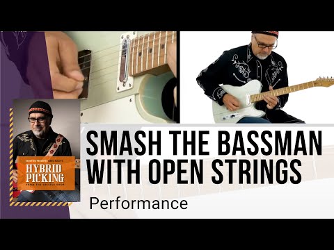 🎸 Greg Koch Guitar Lesson - Double Stops with Open Strings - Demonstration - TrueFire