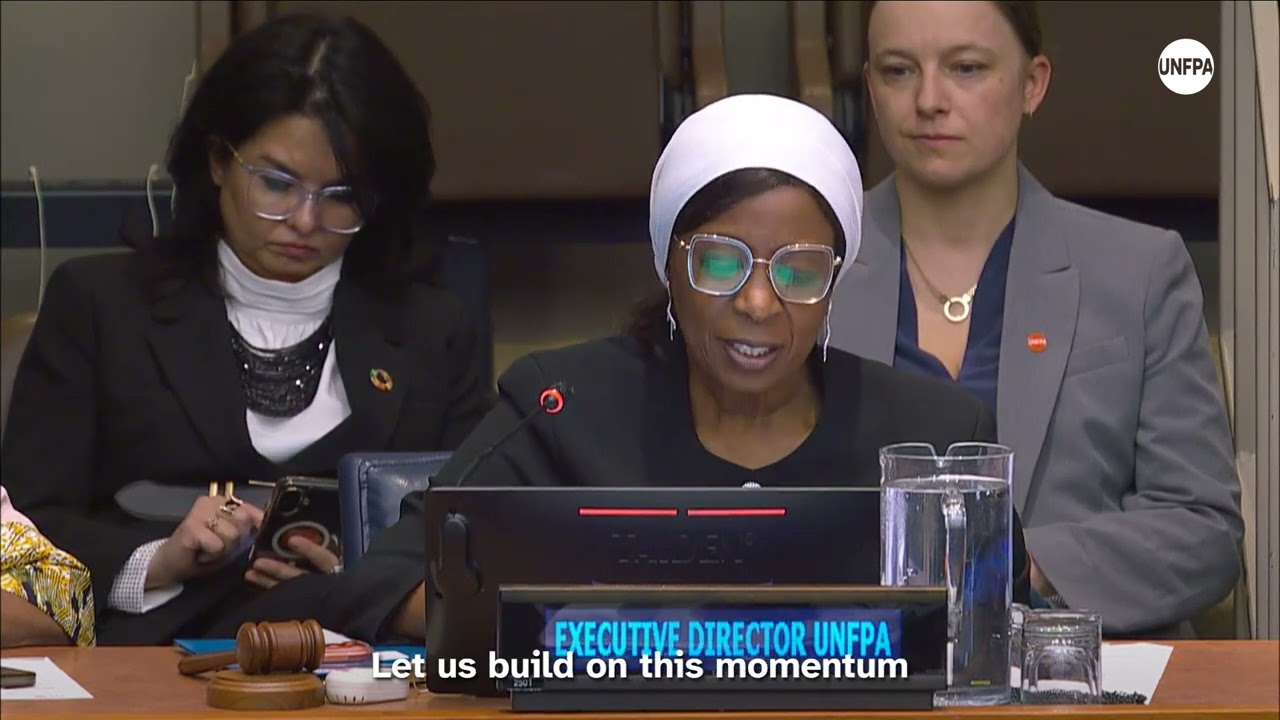 UNFPA Executive Director at CPD59 side-event on ending preventable maternal deaths in Africa