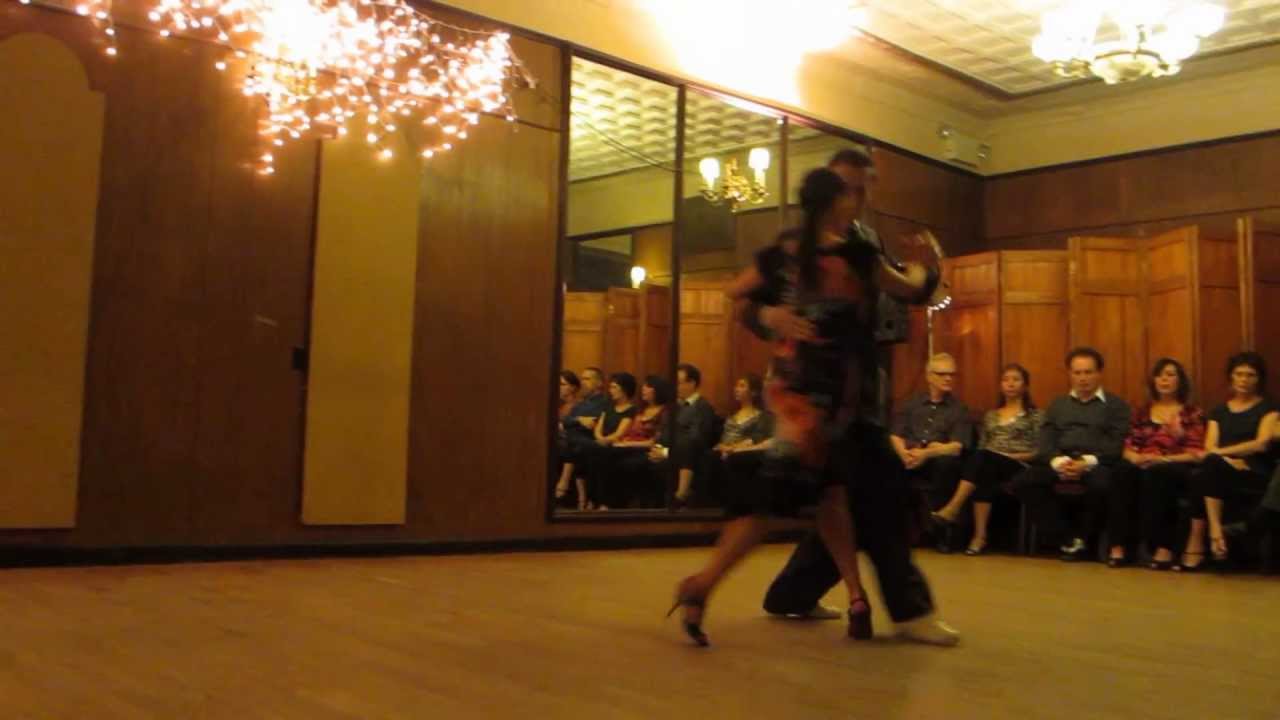 Michael Nadtochi & Zoya Altmark at "La Milonga Rosa"