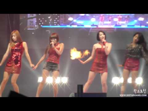 110906 정선희의 오늘같은밤 공개방송 씨스타(Sistar) - So Cool