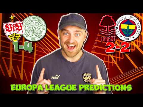 EUROPA LEAGUE PLAYOFF [SECOND LEG] PREDICITONS & TIPS | CELTIC VS VFB STUTTGART & MORE!