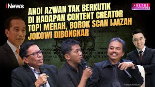 Download lagu Andi Azwan Mendadak Diam Saat Fakta Salinan Ijazah Jokowi Dibongkar: Asli atau Palsu? | Rakber mp3 Download lagu Andi Azwan Mendadak Diam Saat Fakta Salinan Ijazah Jokowi Dibongkar: Asli atau Palsu? | Rakber mp3