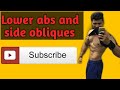 Lower abs and oblique workout by fitindia channel.