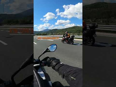 Thumbnail for BMW K1300S & KTM 1290 SuperDuke fast overtaking (great sound) #shorts #ktm #bmw #fast by BMW K1, KTM, BMW, BMW K1300S