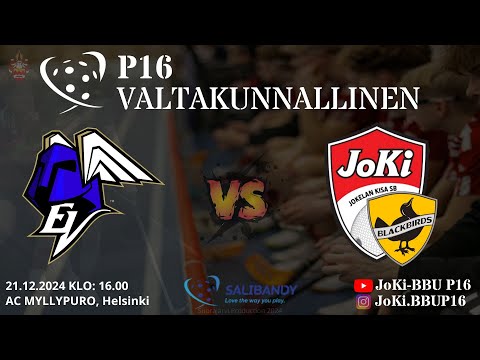 P16 Valtakunnallinen Eräviikingit - JoKi/Blackbirds 21.12.2024