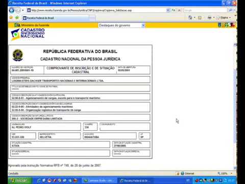 Consulta CNPJ - Veja aqui como consultar CNPJ Receita Federal