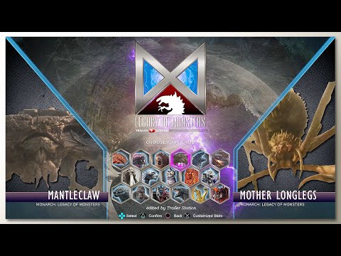 Mantleclaw vs Mother Longlegs with Healthbars