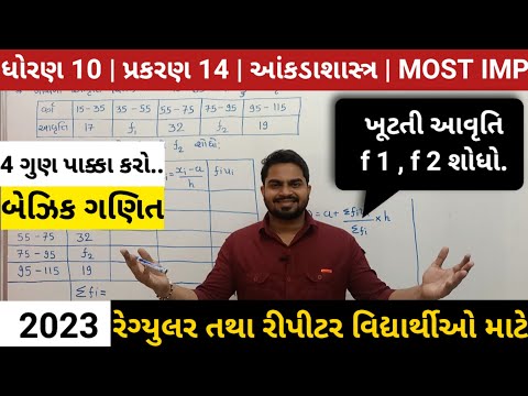 STD 10 | BASIC MATHS | MOST IMP | CH 14