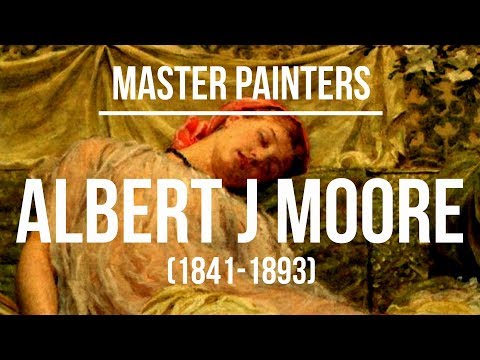 Albert Joseph Moore (1841-1893) A collection of paintings 4K Ultra HD