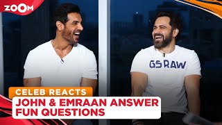 John Abraham talks about his viral nude photo and Emraan Hashmi reveals his nickname | Exclusive