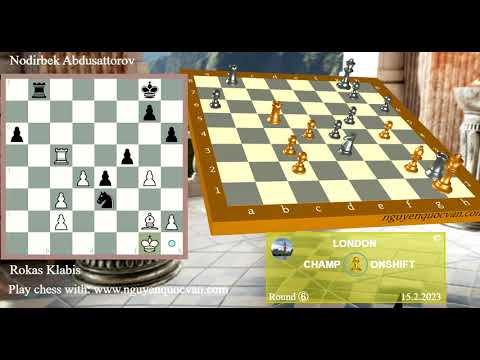 Rokas Klabis vs Nodirbek Abdusattorov