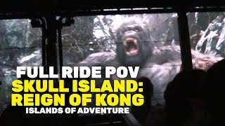 FULL RIDE POV: "Skull Island: Reign of Kong" at Universal Orlando Islands of Adventure