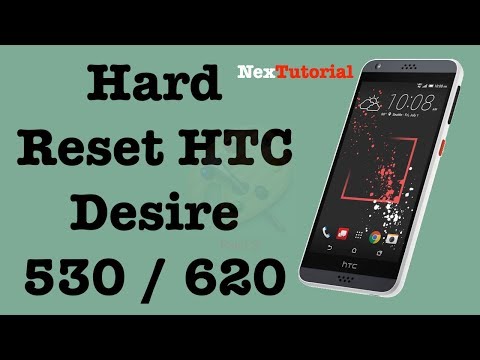 How to Factory Reset HTC Desire 530 HTCD160L | Hard Reset HTC Desire 530 HTCD160L | NexTutorial