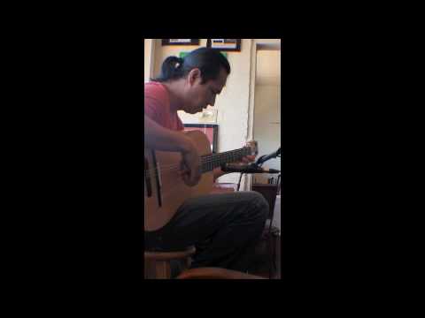 Gustavo Angeles plays handcrafted flamenco guitar by Walt Kuhlman