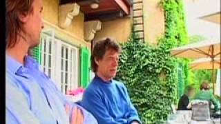 Bono (U2) with Mick Jagger - Recording JOY