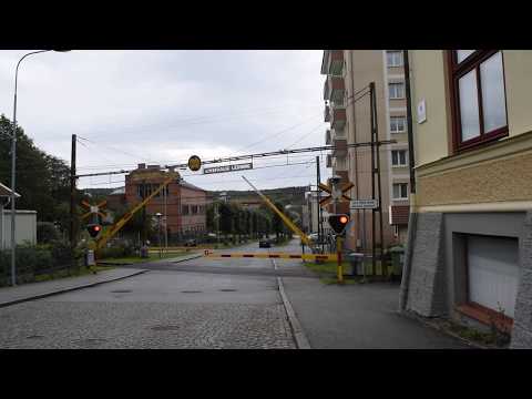 Level Crossing, Skolgatan, Uddevalla, Bohuslän, Sweden