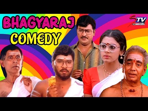 Bhagyaraj Comedy Scenes | Idhu Namma Aalu Movie Comedy | Shobana | Manorama | STV Movies