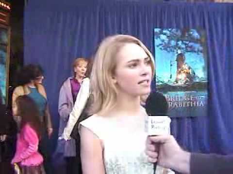 Interviews Bridge to Terabithia - AnnaSophia Robb 3rd