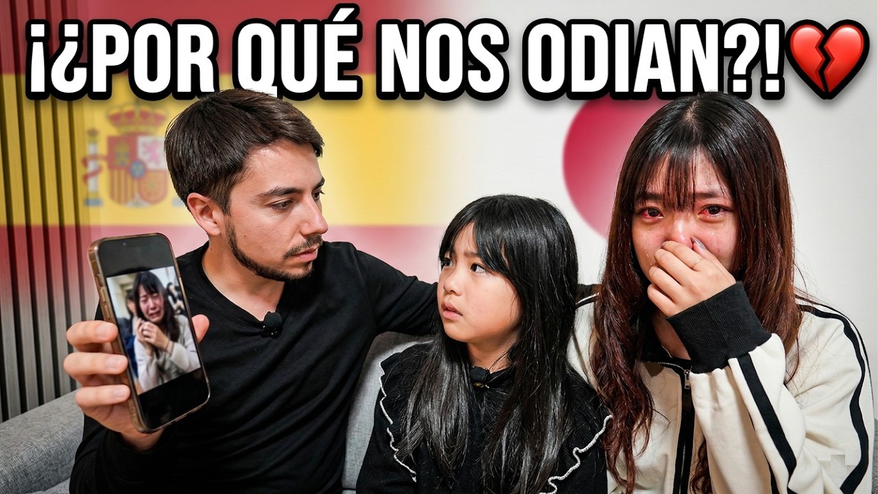 Japoneses SUFREN en España 😭 y mi Familia Japonesa NO LO CREE