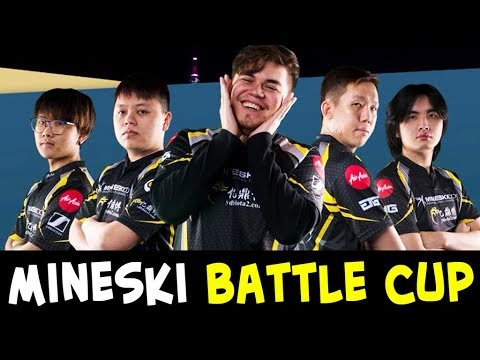 Mineski on BATTLE CUP — total STOMP in all games