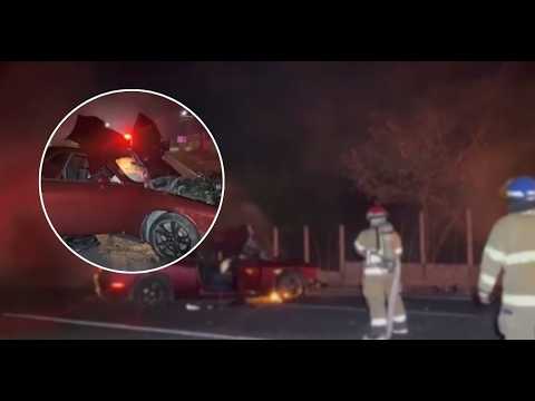 San Juan Nonualco: choque entre pick-up y sedán deja tres heridos y fuga de conductor