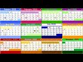 Starfall Yearly Calendar 2025
