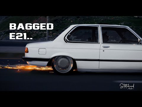 The Last Ride - Bagged BMW e21 Cruising  | 4K.