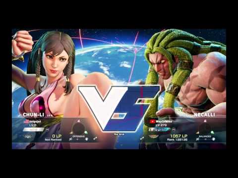 WayOfMike (Karin/Necalli) vs seigejet (Chun Li/Ryu) ENDLESS MATCH