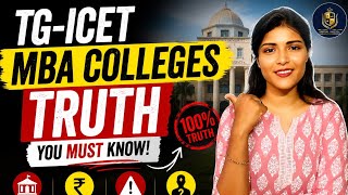 🔥 TG ICET MBA Colleges: The Truth Nobody Tells You
