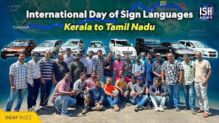Car Rally from Kollam to Tenkasi for Sign Language Awareness