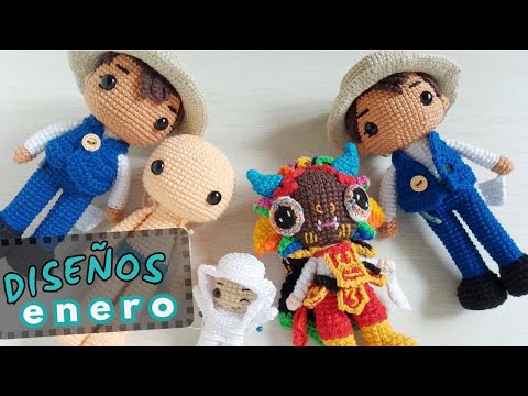 Amigurumi #196: Llavero personalizado "El apicultor" || Personalized keychain “The Beekeeper”