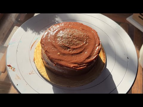 Chocolate Ganache cake 🍪🎀 | made by hafsa khurshid ❤️