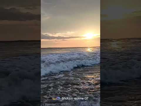 Raiyan islam is enjoying sea wave in coxbazar