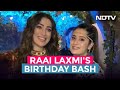 Raai Laxmi Celebrates Her Birthday By Cutting A Cake With Paparazzi