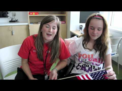 Patients Inspired by Local Olympic Divers Abby Johnston and Katie Bell