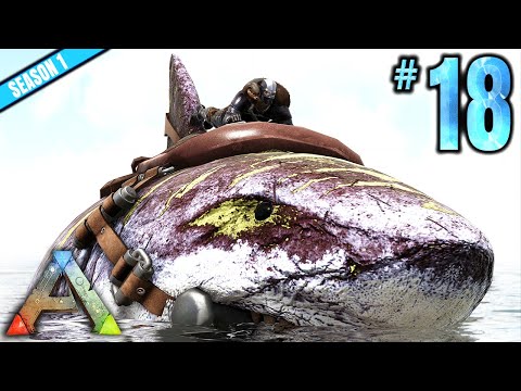 SWIMMING WITH SHARKS - Part 18 - Ark: Survival Evolved [Co-Op Season 1]
