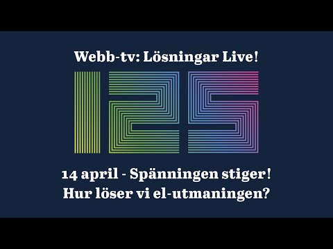 Spänningen stiger! Hur löser vi el-utmaningen? - Lösningar Live!