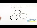 text_video Piston Ring Isuzu 8971412070