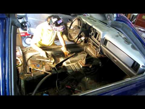 1986 Mustang GT Project - Part 5 - FLOOR PAN REPLACEMENT - Driver Side DONE!