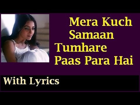 Thumbnail for Mera Kuch Samaan | Asha Bhosle |KEYAA cover |Song with lyrics  | Ijaazat 1987  | Anuradha Patel by Tweet (singer)