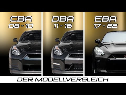 Nissan GT-R R35 Der Modellvergleich | CBA - DBA - EBA
