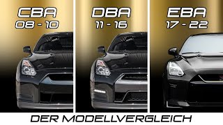 Nissan GT-R R35 Der Modellvergleich | CBA - DBA - EBA