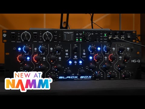 New At NAMM 2025: Black Box Analog Design HG-Q EQ/Saturator