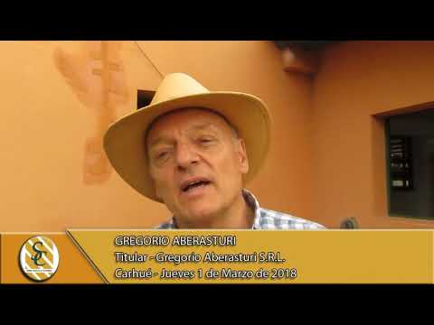 01-03-18 Nota Gregorio Aberasturi - Gregorio Aberasturi S.R.L. - Carhué