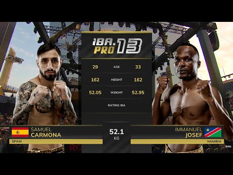 Samuel Carmona 🇪🇸 vs Immanuel Josef 🇳🇦 | IBA.PRO 13 | December 12, 2025 | Dubai, UAE
